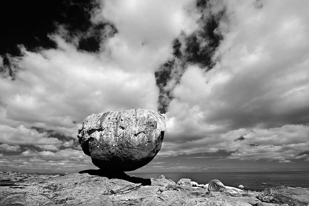 Canada-British Columbia-Haida Gwaii Balance Rock on Graham Island art print by Jaynes Gallery for $57.95 CAD